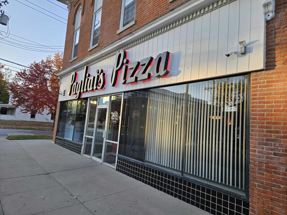 Pagliai's Pizza in downtown Iowa City. According to many eastside Iowa City residents this is the best pizza in the world.